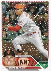 2023 Topps Holiday Base Set Joc Pederson #H152 card