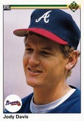1990 Upper Deck Base Set Jody Davis #429 card