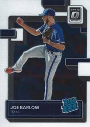2022 Donruss Optic Base Set Joe Barlow #96 card