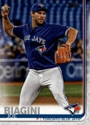 2019 Topps Update Base Set Joe Biagini #US292 card