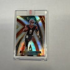 2019 Panini Select 2020 Xrc Prizm Redemption Joe Burrow #301 card