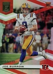 2020 Donruss Elite Base Set Joe Burrow #102 card