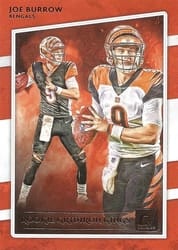 2020 Donruss Rookie Gridiron Kings Joe Burrow #RGK-JB card