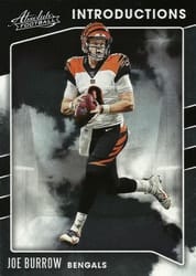 2020 Panini Absolute Introductions Joe Burrow #1 card