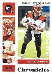 2020 Panini Chronicles Base Set Joe Burrow #19 card