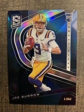 2020 Panini Chronicles Draft Picks Spectra Joe Burrow #1 card