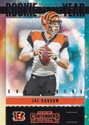 2020 Panini Contenders Rookie of the Year Contenders Joe Burrow #RY-JBU card