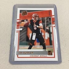 2020 Panini Donruss Joe Burrow Canvas #301 card