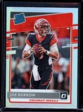 2020 Panini Donruss Optic Joe Burrow Holo #151 card