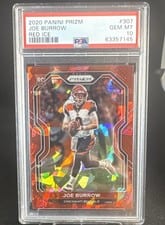 2020 Panini Prizm Joe Burrow #307 card