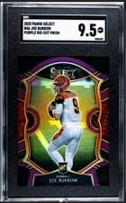2020 Panini Select Joe Burrow #46 card
