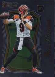 2020 Panini Select Select Certified Rookies Joe Burrow #SCR-1 card