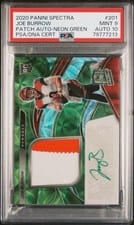2020 Panini Spectra Joe Burrow #201 card