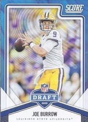 2020 Score NFL Draft Joe Burrow #NFL-1 card