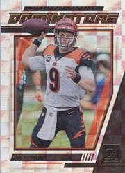 2021 Donruss Dominators Joe Burrow #D6 card