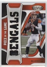 2021 Panini Certified Piece of the Game Joe Burrow #POG-JB card