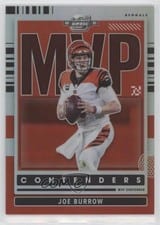 2021 Panini Contenders Optic MVP Contenders Joe Burrow #MVP-JBU card