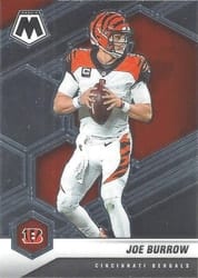 2021 Panini Mosaic Base Set Joe Burrow #47 card