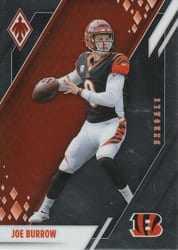2021 Panini Phoenix Base Set Joe Burrow #20 card