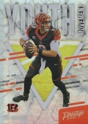 2021 Panini Prestige Youth Movement Joe Burrow #YM-17 card
