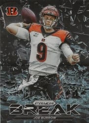 2021 Panini Prizm Prizm Break Joe Burrow #2 card