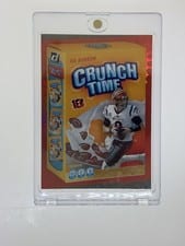 2022 Donruss Crunch Time Joe Burrow #CT-4 card