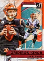 2022 Donruss Gridiron Kings Joe Burrow #GK3 card