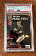 2022 Donruss Gridiron Marvels Joe Burrow #GM-2 card