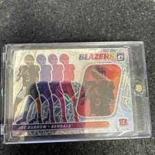 2022 Donruss Optic Blazers Joe Burrow #B-4 card
