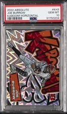 2022 Panini Absolute Kaboom Horizontal Joe Burrow #KH3 card