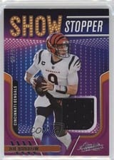 2022 Panini Absolute Show Stopper Materials Joe Burrow #SSM-3 card