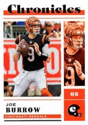 2022 Panini Chronicles Base Set Joe Burrow #5 card