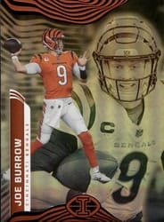 2022 Panini Illusions Base Set Joe Burrow #17 card