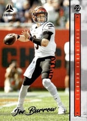 2022 Panini Luminance Base Set Joe Burrow #13 card