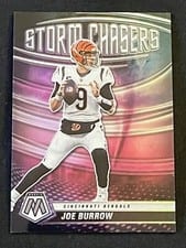 2022 Panini Mosaic Storm Chasers Joe Burrow #SC-5 card