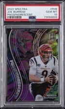 2022 Panini Spectra Phosphorescent Joe Burrow #PH-8 card