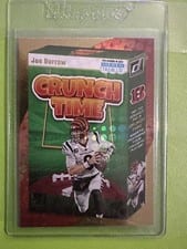 2023 Donruss Crunch Time Joe Burrow #CT-3 card