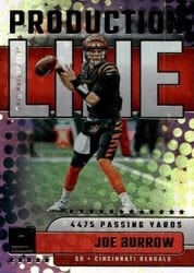 2023 Donruss Production Line Joe Burrow #PDL-3 card