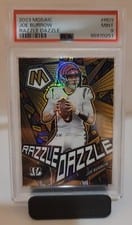 2023 Panini Mosaic Razzle Dazzle Joe Burrow #RD-3 card