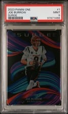 2023 Panini One Surge Joe Burrow #1 card