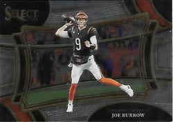2023 Panini Select Base Set Joe Burrow #319 card
