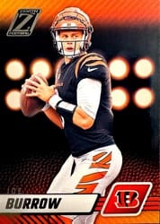 2023 Panini Zenith Base Set Joe Burrow #20 card
