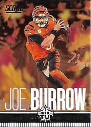 2023 Score Men of Autumn Joe Burrow #3 card