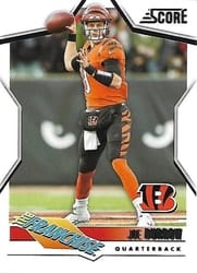 2023 Score The Franchise Joe Burrow #7 card