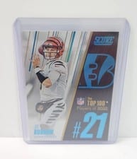 2023 Score Top 100 Joe Burrow #21 card