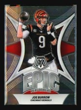 2024 Panini Mosaic Epic Performers Joe Burrow #EP-JB card