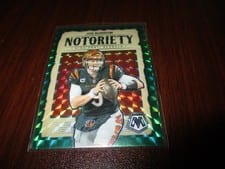 2024 Panini Mosaic Notoriety Joe Burrow #2 card