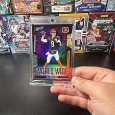 2024 Panini Prestige World Wide Joe Burrow #WW-JBW card