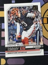 2025 Donruss Best of Instant Joe Burrow #INS-JBW card