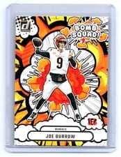 2025 Donruss Bomb Squad Joe Burrow #BS-JBW card